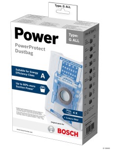 SACCHETTI ASPIRAPOLVERE: vendita online BOSCH BBZ41FGALL SACCHETTI FILTRO PER ASPIRAPOLVERI in offerta