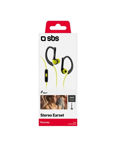 SBS TESPORTINEARK AURICOLARE SPORT STEREO IN-EAR