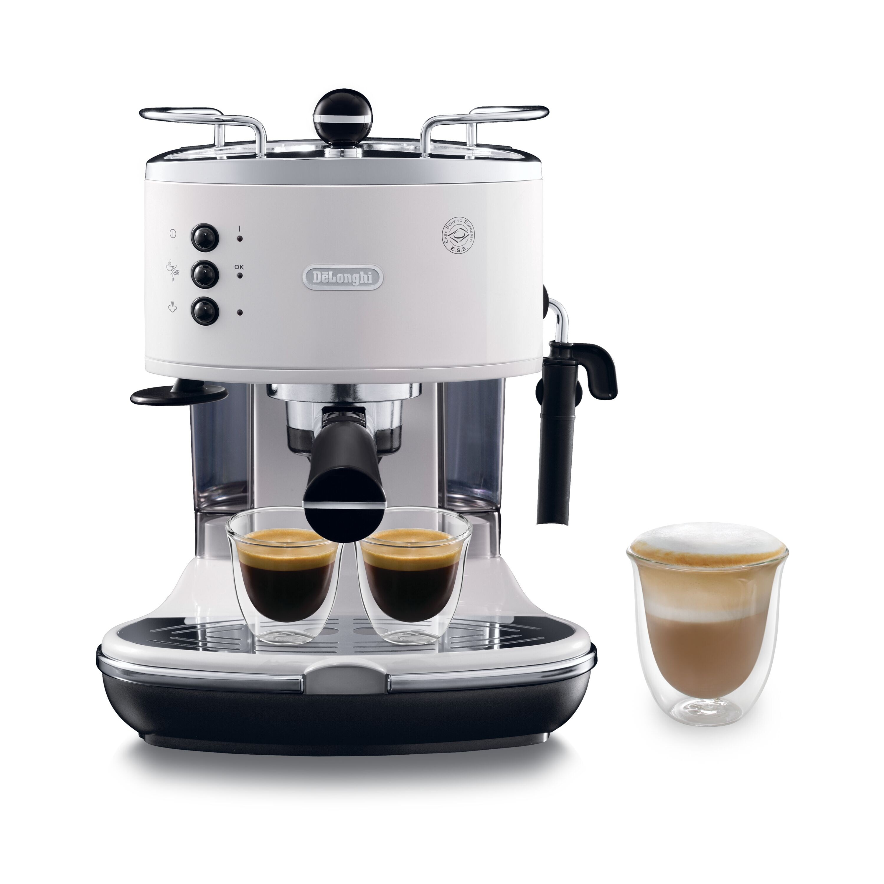 DE LONGHI ECO311.W MACCHINA CAFFE' ICONA BIANCA - Foto 1 di 1