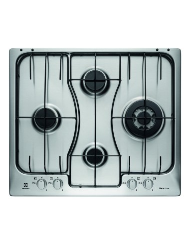 PIANI COTTURA A GAS: vendita online ELECTROLUX RGG6243LOX PIANO COTTURA 60CM INOX TRIPLA CORONA in offerta