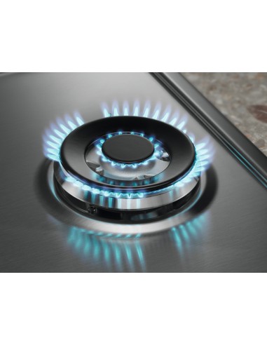 PIANI COTTURA A GAS: vendita online ELECTROLUX RGG6243LOX PIANO COTTURA 60CM INOX TRIPLA CORONA in offerta