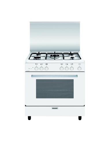 CUCINE CON FORNO A GAS: vendita online GLEM_GAS A855GX CUCINA 80X50 CL.A T.F. BIANCA F.G. in offerta