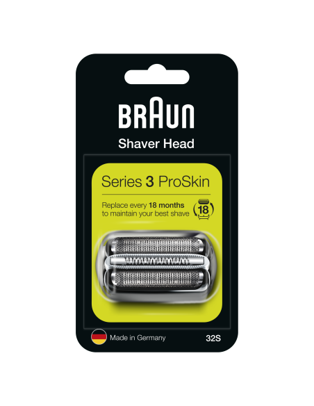 BRAUN COMBI 32S TESTINA RASOIO     SERIE 3 SILVER