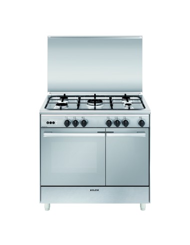 GLEMGAS UR965VI CUCINA 90X60 INOX PB F.GAS VENT.