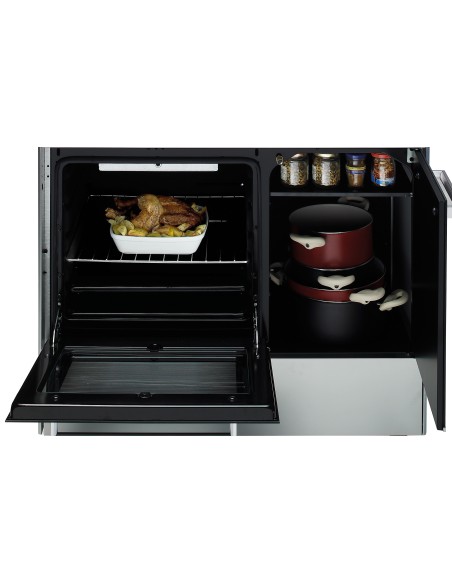 GLEMGAS UR965VI CUCINA 90X60 INOX PB F.GAS VENT.