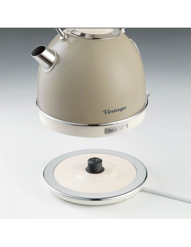 BOLLITORI: vendita online ARIETE 2877 BOLLITORE VINTAGE BEIGE 2000W in offerta