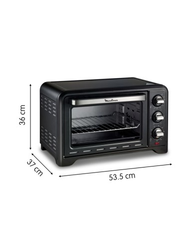 FORNETTI ELETTRICI: vendita online MOULINEX OX4448 FORNO ELETTRICO OPTIMO 19 L BLACK in offerta