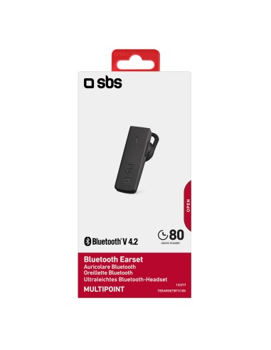 SBS TEEARSETBT310K BT310 AURICOLARE BLUETOOTH 4.1