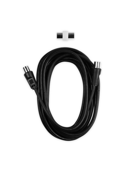 EKON 24331 CAVO ANTENNA M/F+ADAT. 1,8M NERO