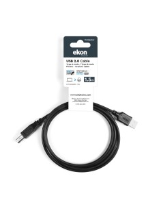 EKON 17104 CAVO USB 2.0 A/B M/M 1,5M 2
