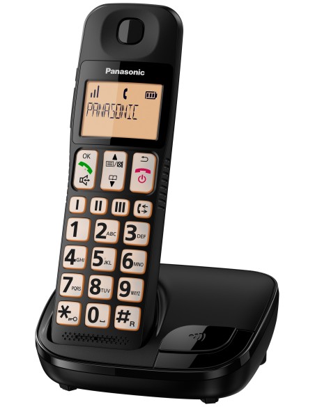 PANASONIC KX-TGE110 JTB CORDLESS TASTI GRANDI