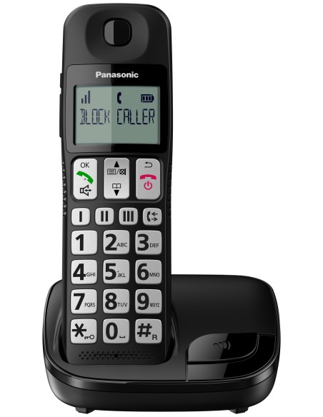 PANASONIC KX-TGE110 JTB CORDLESS TASTI GRANDI
