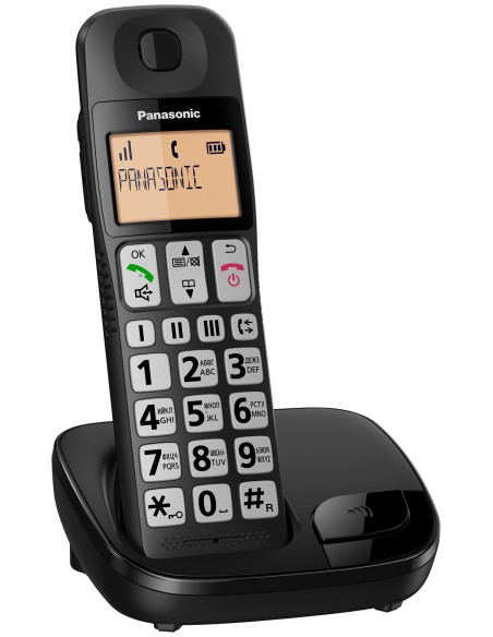 PANASONIC KX-TGE110 JTB CORDLESS TASTI GRANDI