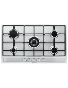 PIANI COTTURA A GAS: vendita online GLEMGAS P95FXV PIANO COTTURA 90CM 5F. INOX in offerta