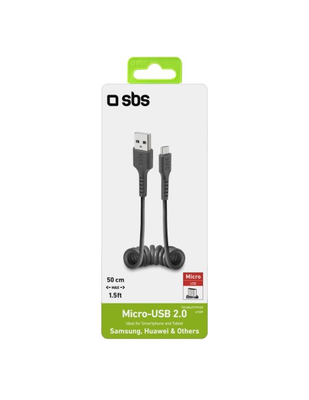 SBS TECABLEMICROSK CAVO DATI USB 2.0 A MICRO USB