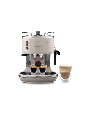 MACCHINE CAFFE' ESPRESSO: vendita online DE LONGHI ECOV311.BG MACCHINA CAFFE ICONA VINTAGE BEIGE in offerta