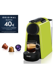 MACCHINE CAFFE' ESPRESSO: vendita online DE LONGHI EN85L MACCHINA CAFFE'  NESPERSSO ESSENZA MINI LIME in offerta