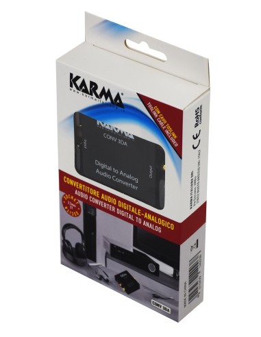 KARMA CONV 3DA CONVERTITORE AUDIO DIGITALE/ANALOGICO