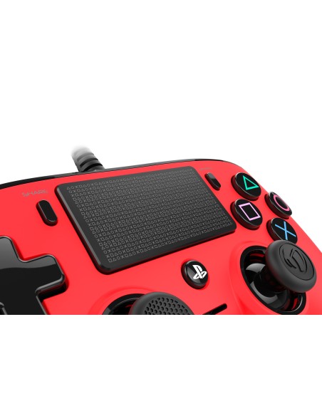 NACON PS4 COMPACT JOYPAD WIRED RED