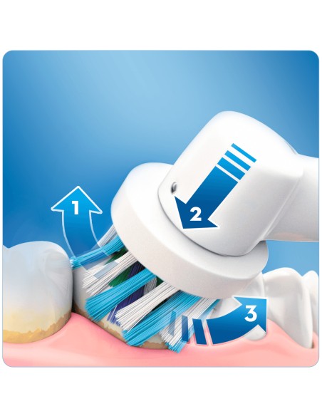 ORAL B POWER SMART 4 CROSSACTION   4100 RIMOTORE DI PLACCA
