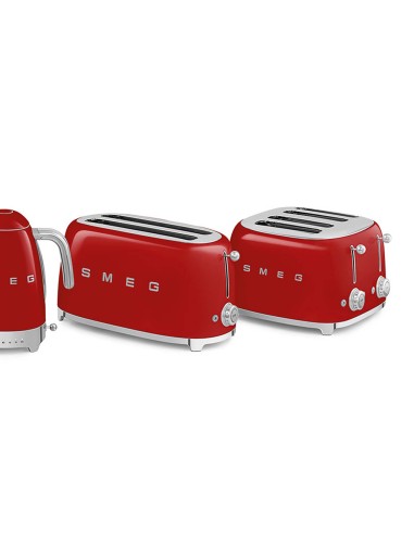 TOSTAPANE: vendita online SMEG TSF03RDEU TOSTAPANE 4 FETTE ROSSO in offerta