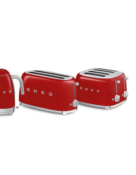 SMEG TSF03RDEU TOSTAPANE 4 FETTE ROSSO
