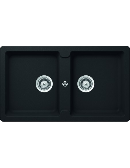 GLEMGAS LS286A LAVELLO 86X50 2V ANTRACITE