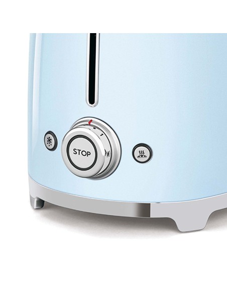 SMEG TSF02PBEU TOSTAPANE 4 FETTE AZZURRO 1500W