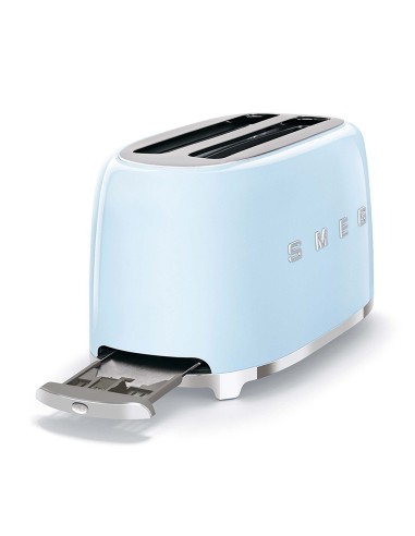 TOSTAPANE: vendita online SMEG TSF02PBEU TOSTAPANE 4 FETTE AZZURRO 1500W in offerta