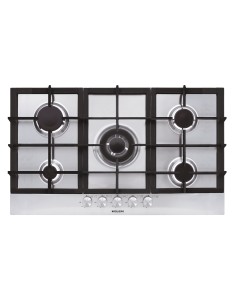 GLEMGAS GT955HIX P. COTT. 90CM INOX 4F 1TC