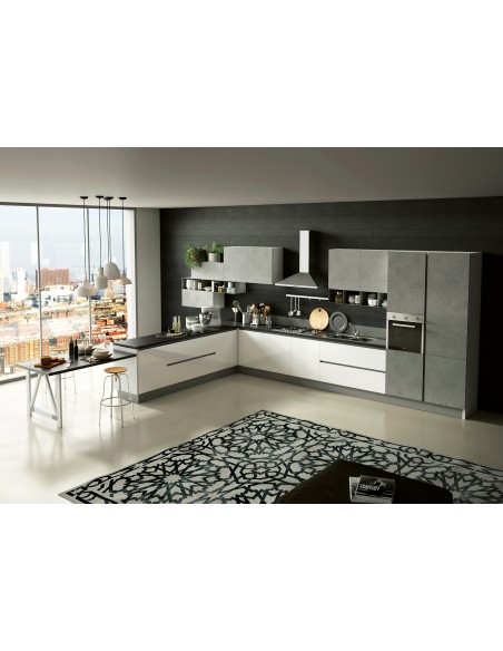 GLEMGAS GT955HIX P. COTT. 90CM INOX 4F 1TC