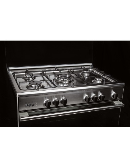 GLEM_GAS U765MI6 CUCINA 70X60 CL.A 5F F.E. INOX