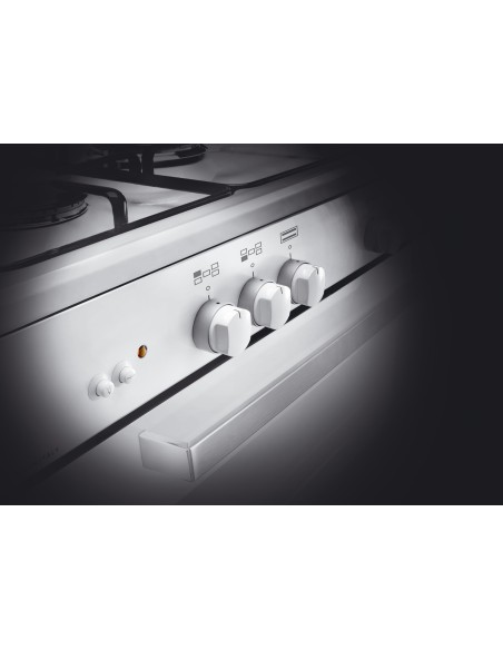 GLEMGAS AS854GX CUCINA 80X50 BIANCA F.GAS CL.A