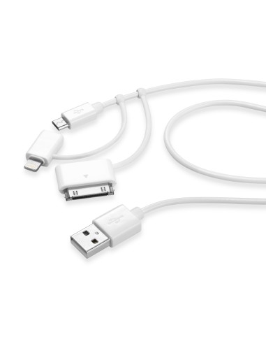 CL USBDATAC3IN1MFITAB CAVO 3IN1 M.USB/LIGHTN./DOCK