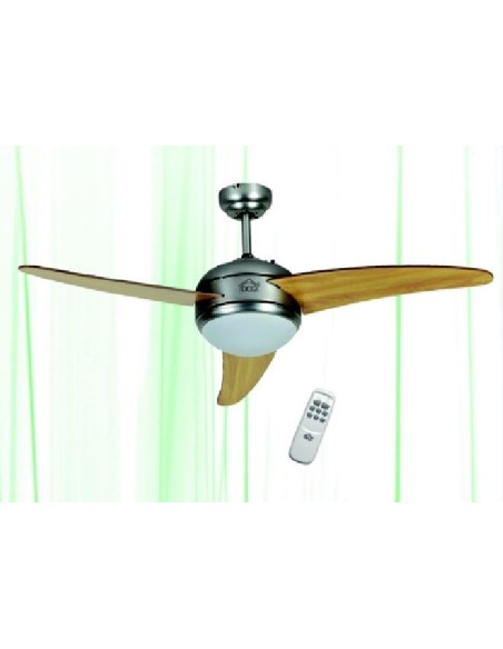 VENTILATORI: vendita online DCG VECRD60TL VENTIL.A SOFFITTO 3 PALE LUCE + TEL. in offerta