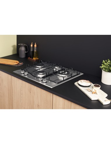 PIANI COTTURA A GAS: vendita online HOTPOINT_ARISTON PCN642TIX/HAR PIANO COTTURA 60CM 4F INOX in offerta