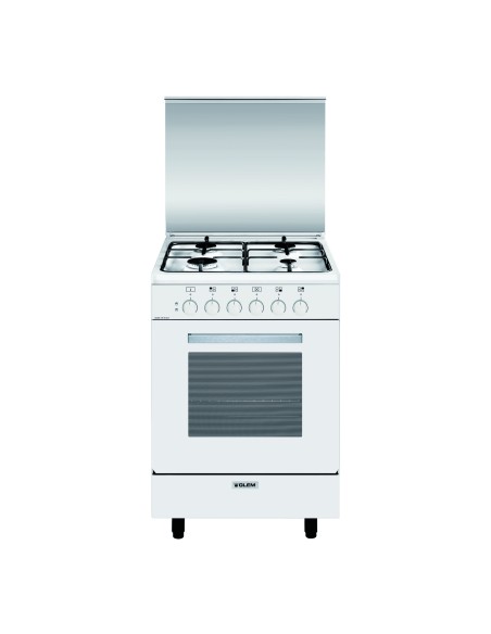 GLEMGAS A554MX6 CUCINA 53X50 B.CA F.E. VENT.CL.A