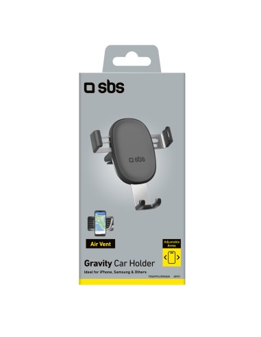 SBS TESUPPCLIPGRAVK SUPPORTO SMARTPHONE UNIVERSALE FUNZIONE GRAVITY