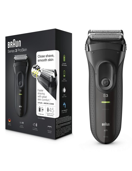 BRAUN SERIES 3-3020 RASOIO RETE/RICARICABILE
