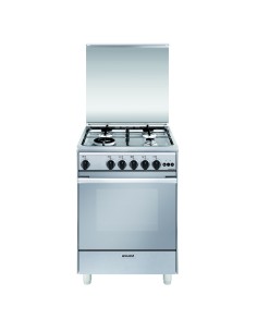 GLEM_GAS U664VI CUCINA 60X60 INOX CL.A F.GAS VENT.