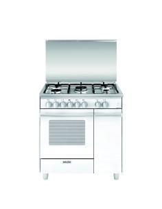 GLEMGAS UQ855MX6 CUCINA 80X50 BIANCA F.MULT.CL.A 2