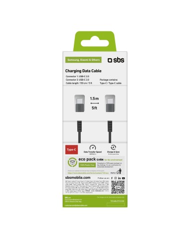 SBS TECABLETCC20K CAVO TYPE C-C 2.01,5 MT