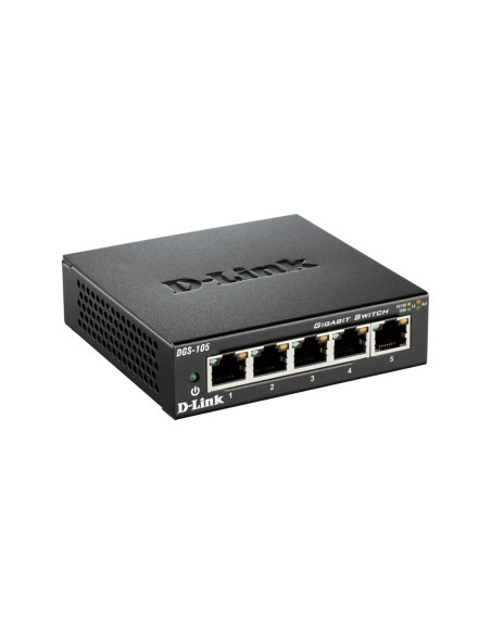 DLINK DGS-105 SWITCH 5PORTE 10-100-1000