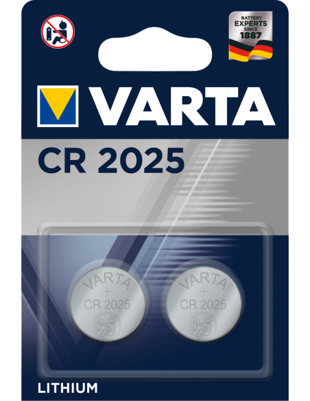 VARTA PROFESSIONAL CR2025 X2 PILE