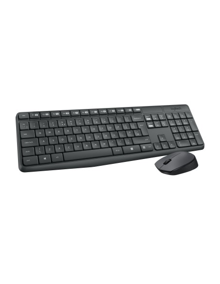 LOGITECH MK235 COMBO TASTIERA E MOUSE WIRELESS