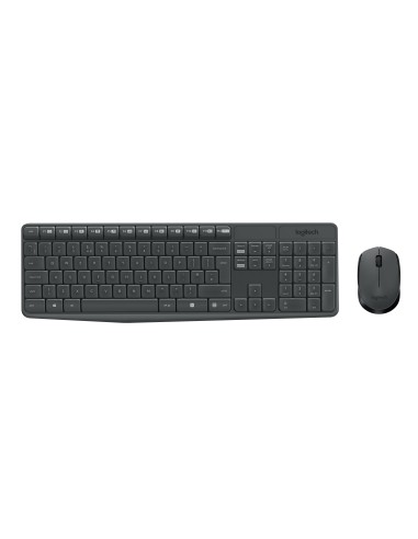 LOGITECH MK235 COMBO TASTIERA E MOUSE WIRELESS