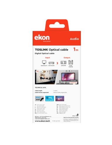 EKON 18996 CAVO OTTICO M/M 1M