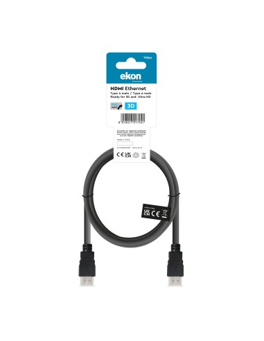 EKON 17241 CAVO HDMI V1.4 M/M 1,5M 4K 30FPS