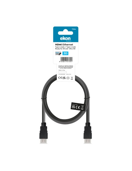 EKON 17241 CAVO HDMI V1.4 M/M 1,5M 4K 30FPS