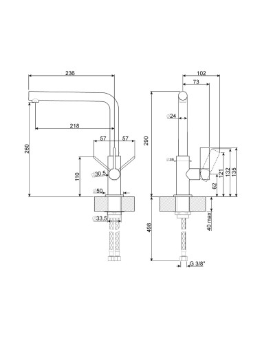 SMEG MF22CR2 MISCELATORE MONOCOMANDO CROMO